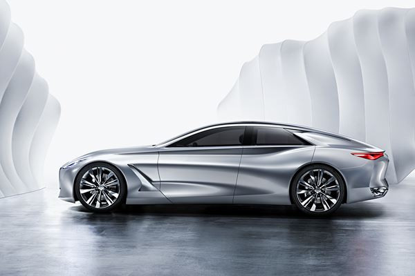 Le concept Q80 Inspiration adopte des proportions peu conventionnelles
