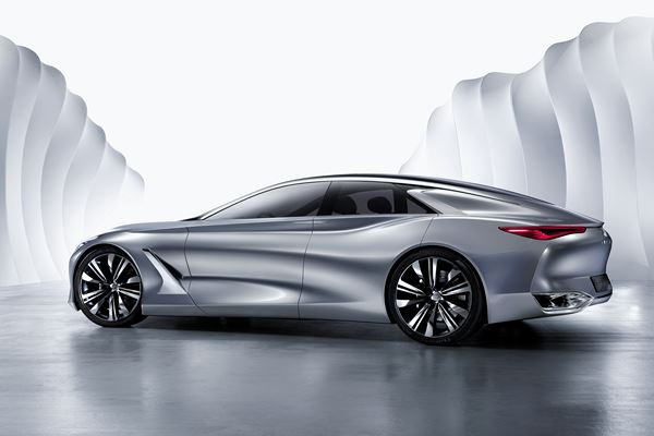 Le concept Q80 Inspiration adopte des proportions peu conventionnelles