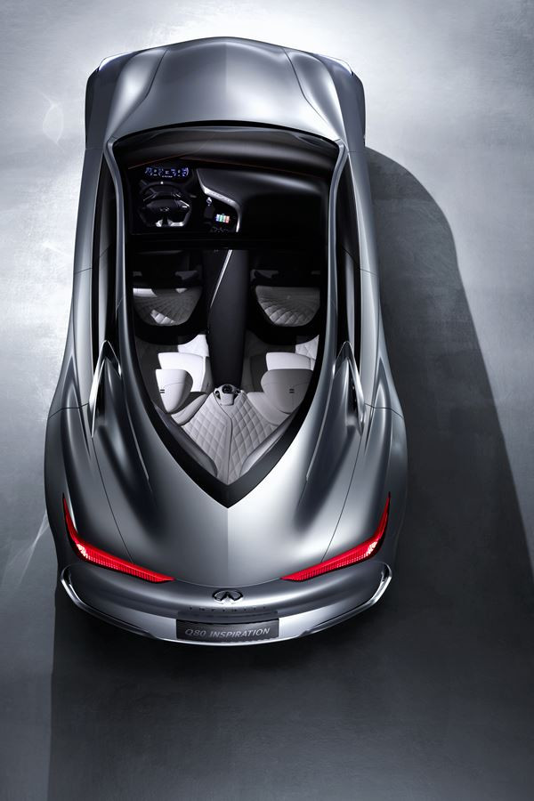 Le concept Q80 Inspiration adopte des proportions peu conventionnelles