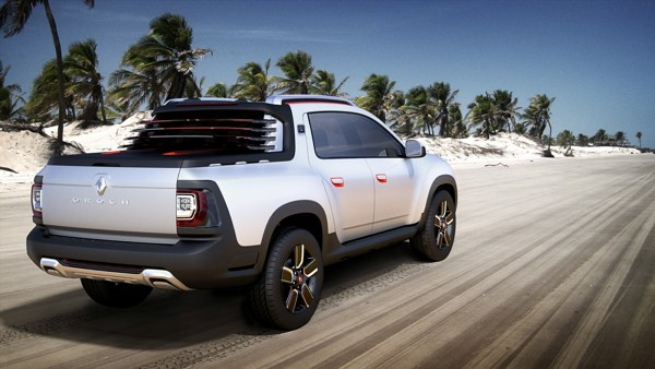 Le show car Renault Duster Oroch préfigure un pickup de loisir