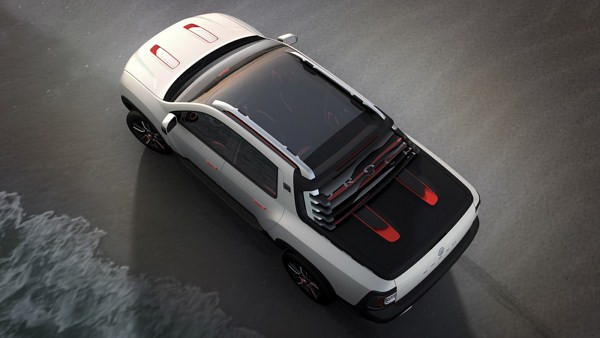 Le show car Renault Duster Oroch préfigure un pickup de loisir