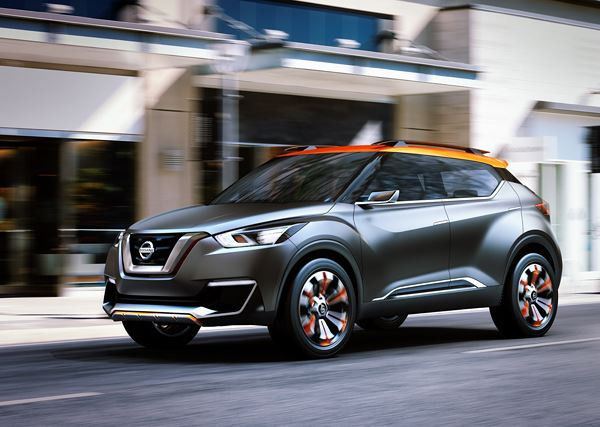 Le Nissan Kicks Concept évoque un futur crossover urbain