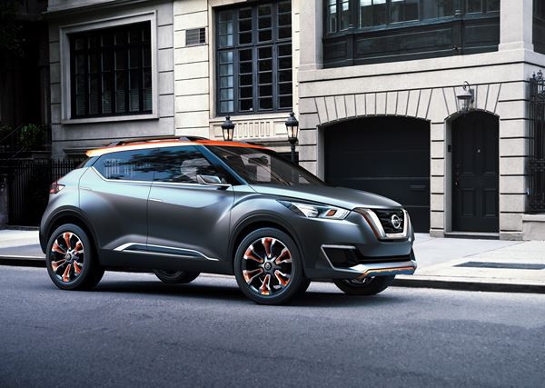 Le Nissan Kicks Concept évoque un futur crossover urbain
