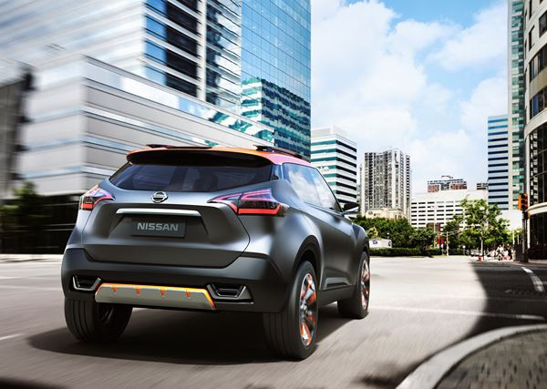 Le Nissan Kicks Concept évoque un futur crossover urbain