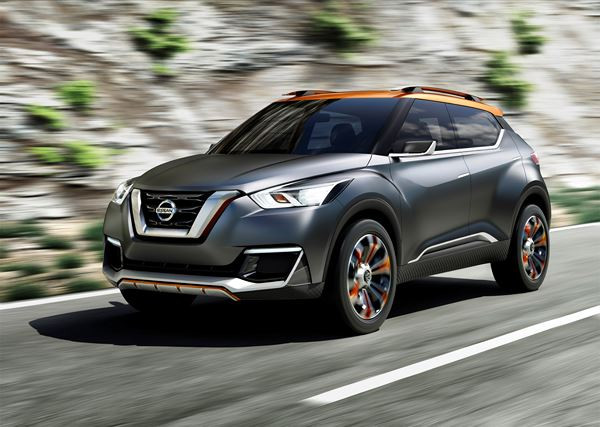 Le Nissan Kicks Concept évoque un futur crossover urbain
