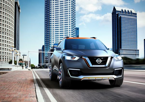 Le Nissan Kicks Concept évoque un futur crossover urbain