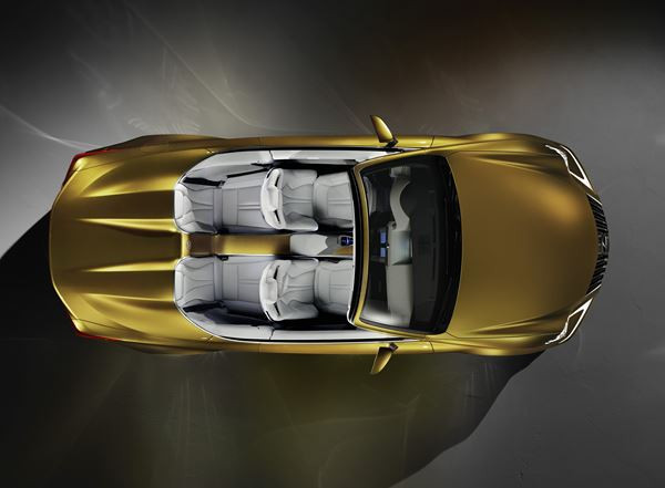Le concept de GT ouverte et luxueuse LF-C2 explore le futur style Lexus