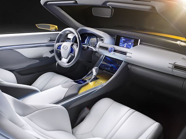 Le concept de GT ouverte et luxueuse LF-C2 explore le futur style Lexus