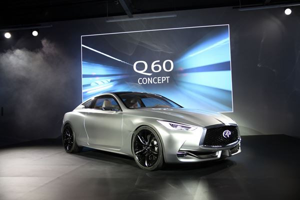Le concept Infiniti Q60 préfigure un coupé sportif haute performance
