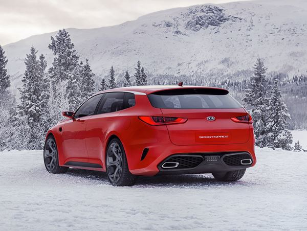 Le concept Kia Sportspace arbore une silhouette exclusive