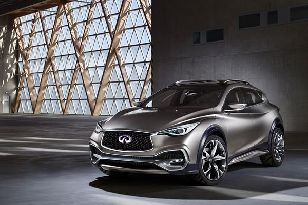 Le concept de crossover compact Infiniti QX30 se dévoile