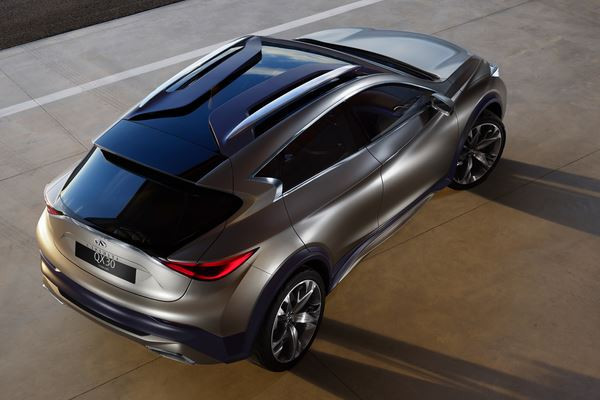 Le concept de crossover compact Infiniti QX30 se dévoile