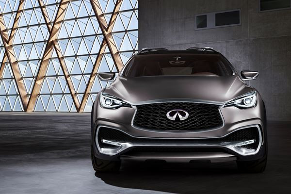 Le concept de crossover compact Infiniti QX30 se dévoile
