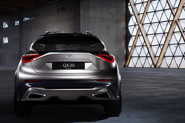 Le concept de crossover compact Infiniti QX30 se dévoile