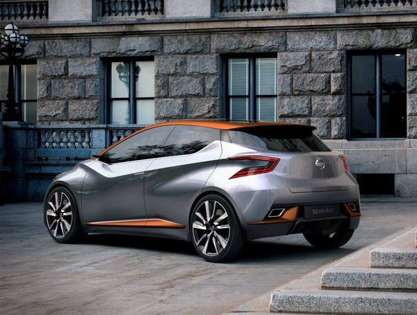 Le concept de citadine Nissan Sway affiche un design audacieux