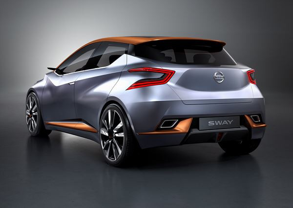 Le concept de citadine Nissan Sway affiche un design audacieux