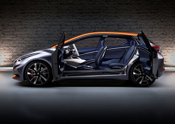 Le concept de citadine Nissan Sway affiche un design audacieux