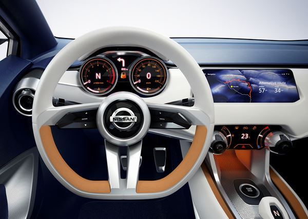 Le concept de citadine Nissan Sway affiche un design audacieux