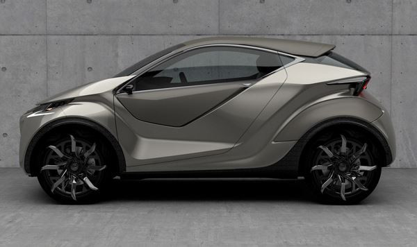 Le concept ultra compact Lexus LF-SA affiche des lignes sculptées avant-gardiste