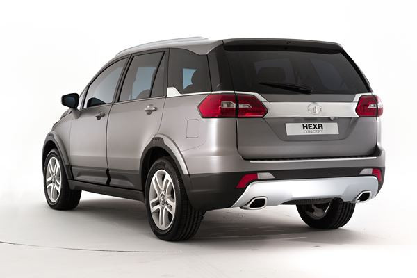 Tata Hexa: un concept de grand SUV aux lignes extérieures fluides