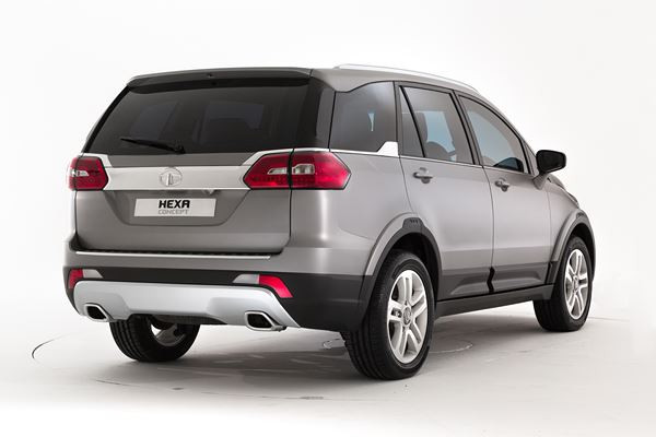 Tata Hexa: un concept de grand SUV aux lignes extérieures fluides
