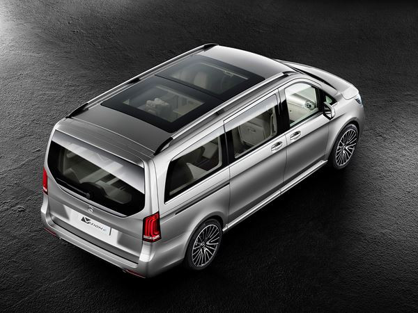Le concept V-ision e Mercedes offre un confort de limousine hybride