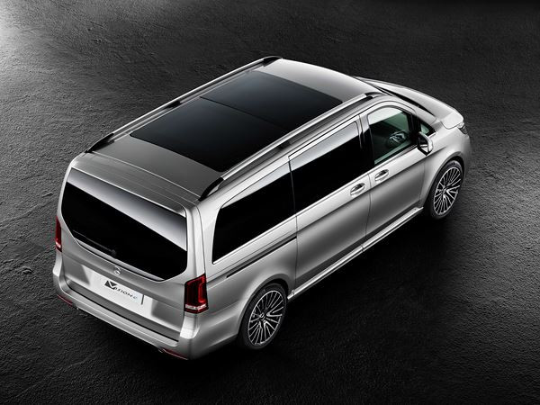 Le concept V-ision e Mercedes offre un confort de limousine hybride