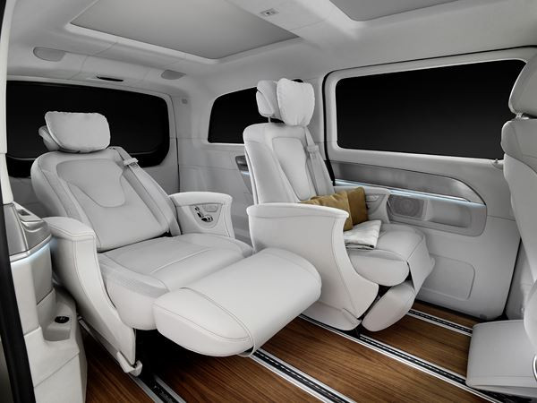 Le concept V-ision e Mercedes offre un confort de limousine hybride
