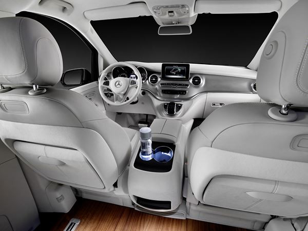 Le concept V-ision e Mercedes offre un confort de limousine hybride