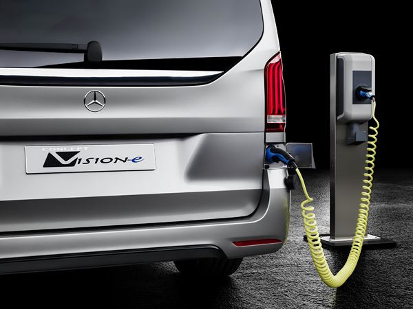 Le concept V-ision e Mercedes offre un confort de limousine hybride