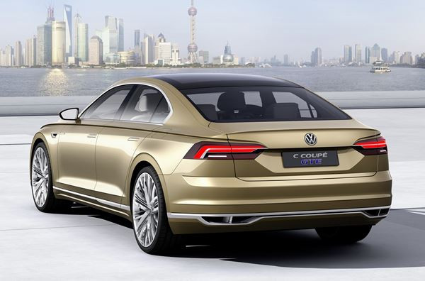 Le concept C Coupé GTE présente les futures berlines Volkswagen