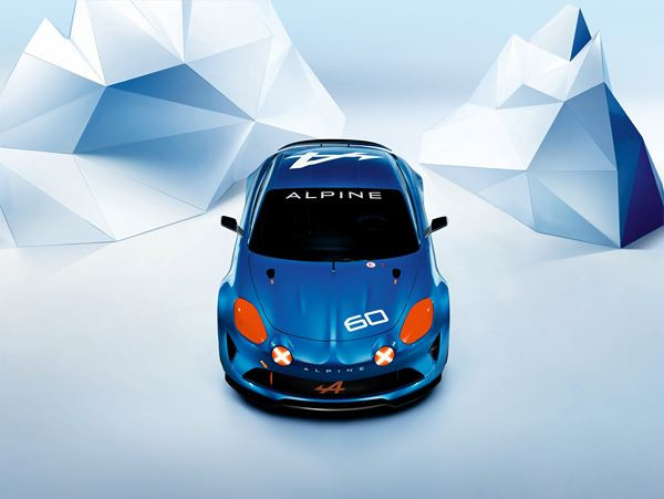 Le show-car Alpine Célébration rappelle l'ADN issu de la compétition