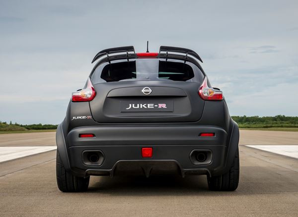 Le crossover supercar Nissan Juke-R 2.0 revient avec 600 ch
