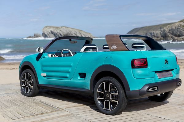 Le concept-car Citroën Cactus M s'inspire de la Méhari