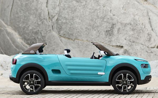 Le concept-car Citroën Cactus M s'inspire de la Méhari