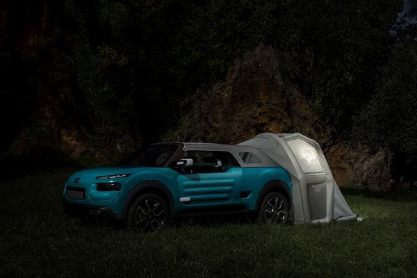 Le concept-car Citroën Cactus M s'inspire de la Méhari