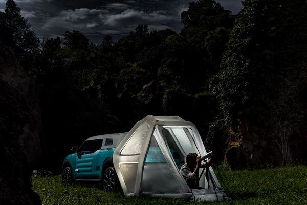 Le concept-car Citroën Cactus M s'inspire de la Méhari