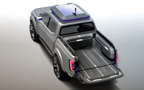 Le concept Renault Alaskan annonce le pick-up d’une tonne de charge utile