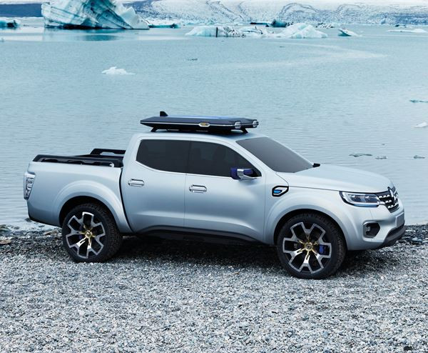 Le concept Renault Alaskan annonce le pick-up d’une tonne de charge utile