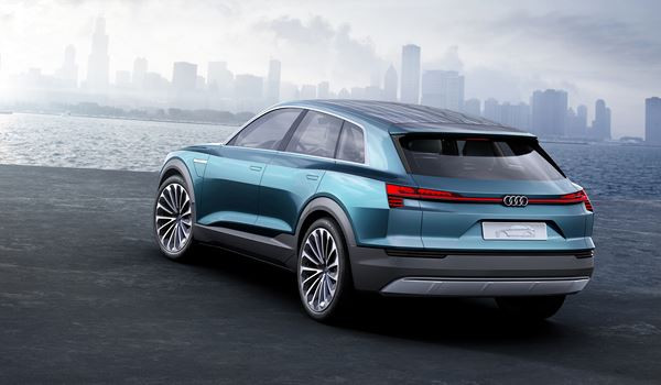 L’Audi e-tron quattro concept donne un aperçu du prochain SUV électrique
