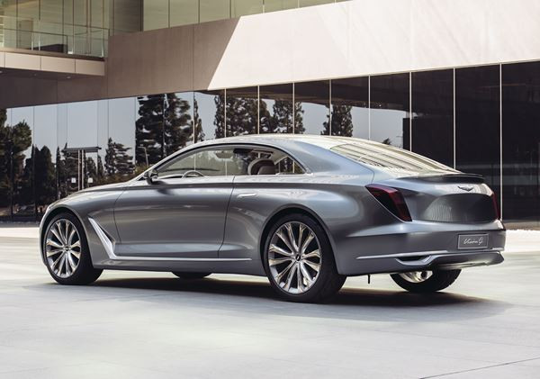 Le concept car Vision G donne un aperçu des modèles de luxe Hyundai