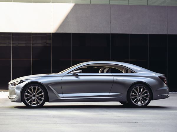Le concept car Vision G donne un aperçu des modèles de luxe Hyundai