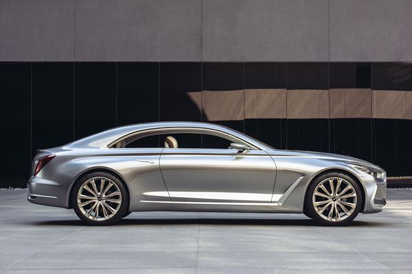 Le concept car Vision G donne un aperçu des modèles de luxe Hyundai