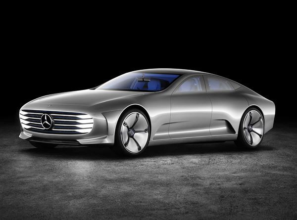 Le Mercedes « Concept IAA » optimise son mode aérodynamique