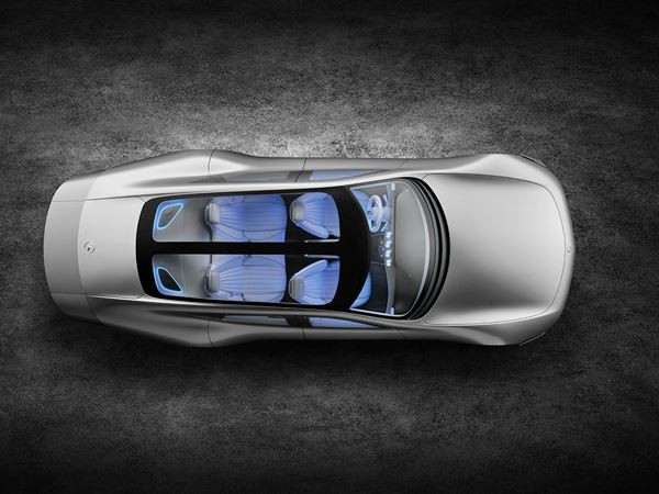 Le Mercedes « Concept IAA » optimise son mode aérodynamique