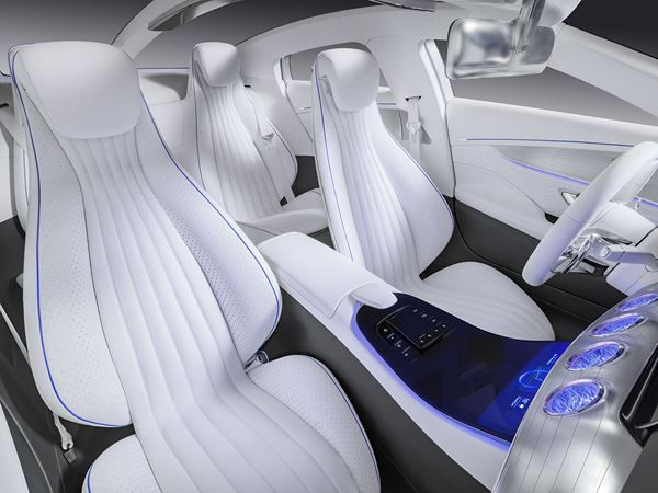 Le Mercedes « Concept IAA » optimise son mode aérodynamique