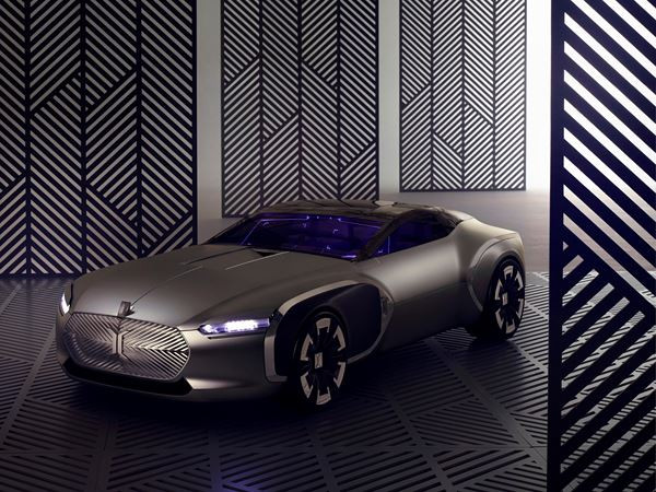Un concept Coupé Corbusier inspiré par les théories de l’architecte créé par Renault