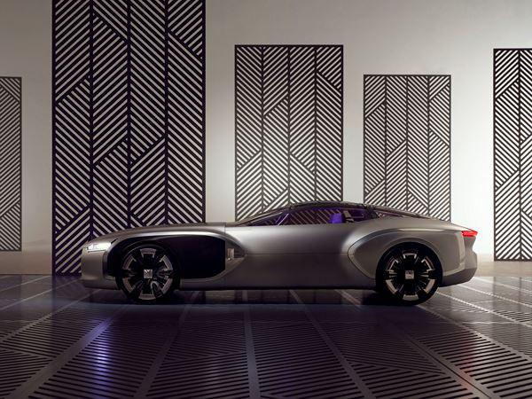 Un concept Coupé Corbusier inspiré par les théories de l’architecte créé par Renault