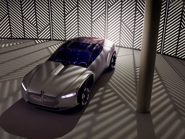 Un concept Coupé Corbusier inspiré par les théories de l’architecte créé par Renault