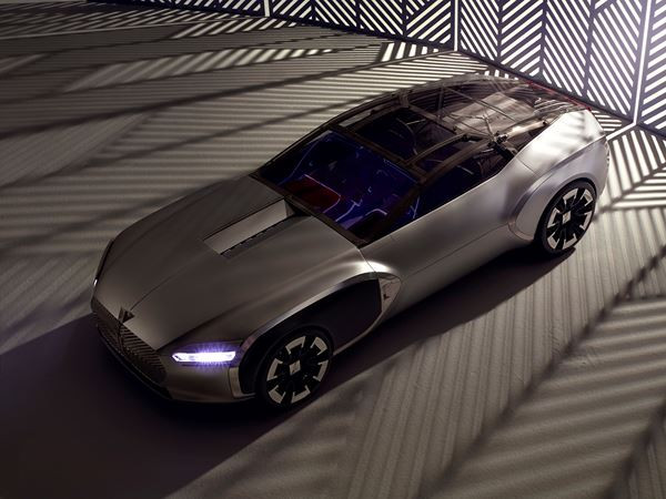 Un concept Coupé Corbusier inspiré par les théories de l’architecte créé par Renault